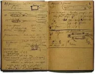 Блокнот Марии Кюри с 1899 по 1902 год все еще радиоактивен и будет таковым еще 1500 лет..webp